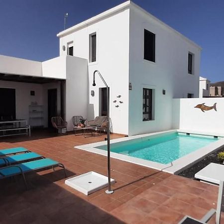 Splendid Casa Papagayo, Heated Pool, Roofterrace With Views And Wifi Villa Playa Blanca  Luaran gambar