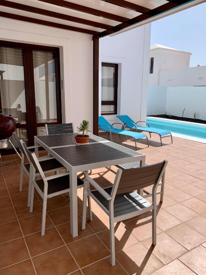 Splendid Casa Papagayo, Heated Pool, Roofterrace With Views And Wifi Villa Playa Blanca  Luaran gambar
