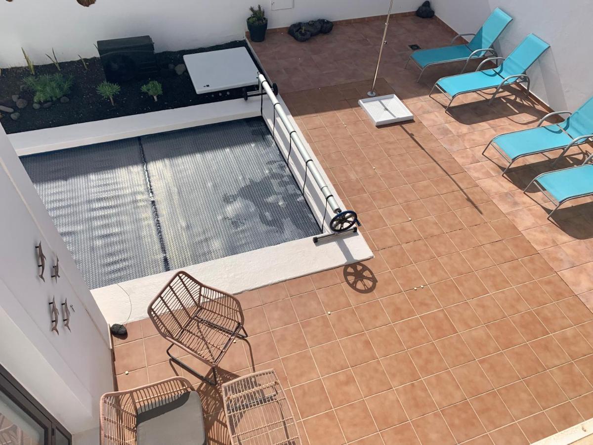 Splendid Casa Papagayo, Heated Pool, Roofterrace With Views And Wifi Villa Playa Blanca  Luaran gambar