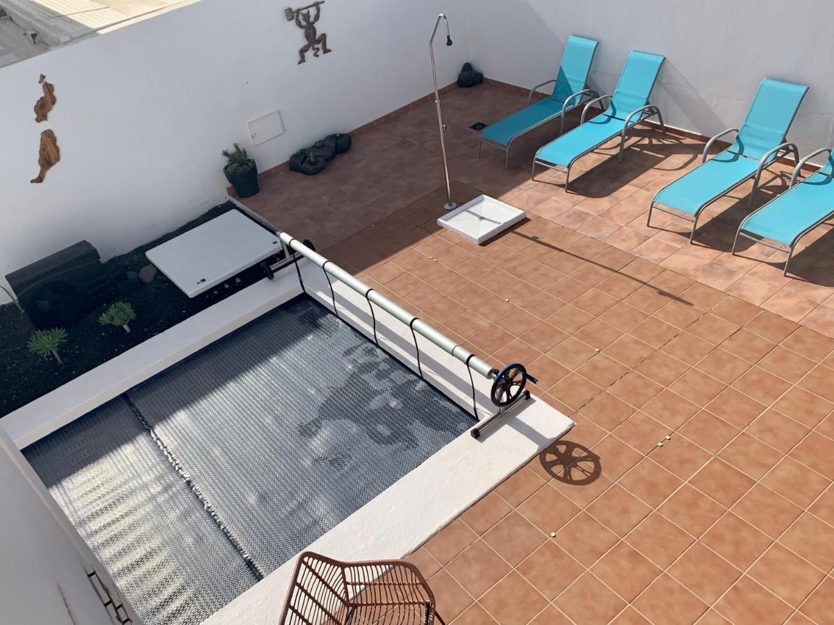 Splendid Casa Papagayo, Heated Pool, Roofterrace With Views And Wifi Villa Playa Blanca  Luaran gambar