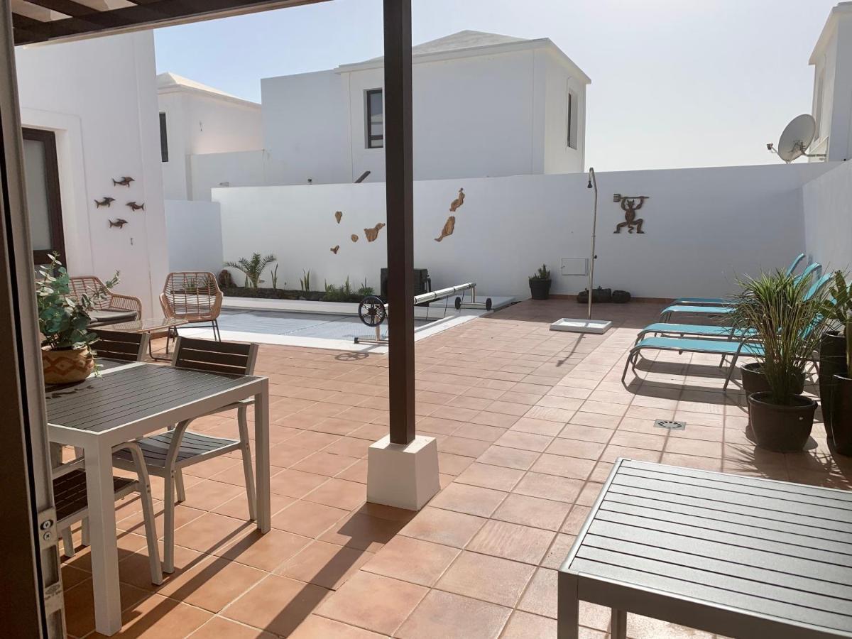 Splendid Casa Papagayo, Heated Pool, Roofterrace With Views And Wifi Villa Playa Blanca  Luaran gambar