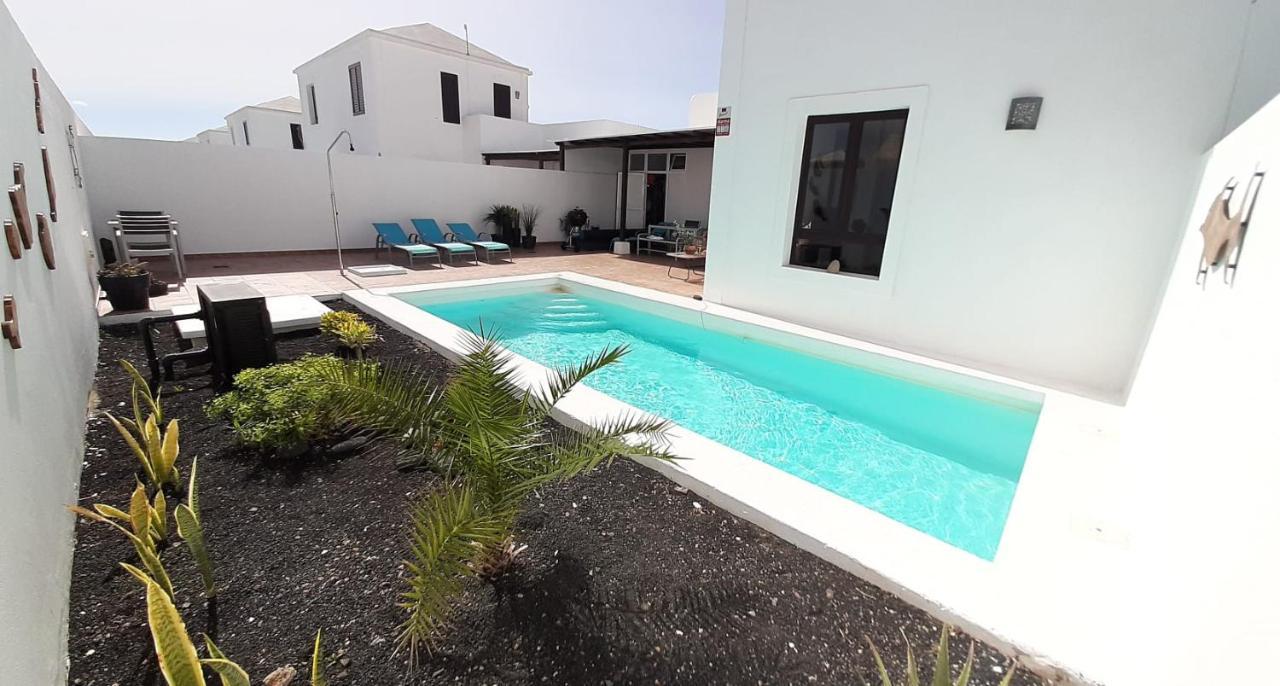 Splendid Casa Papagayo, Heated Pool, Roofterrace With Views And Wifi Villa Playa Blanca  Luaran gambar