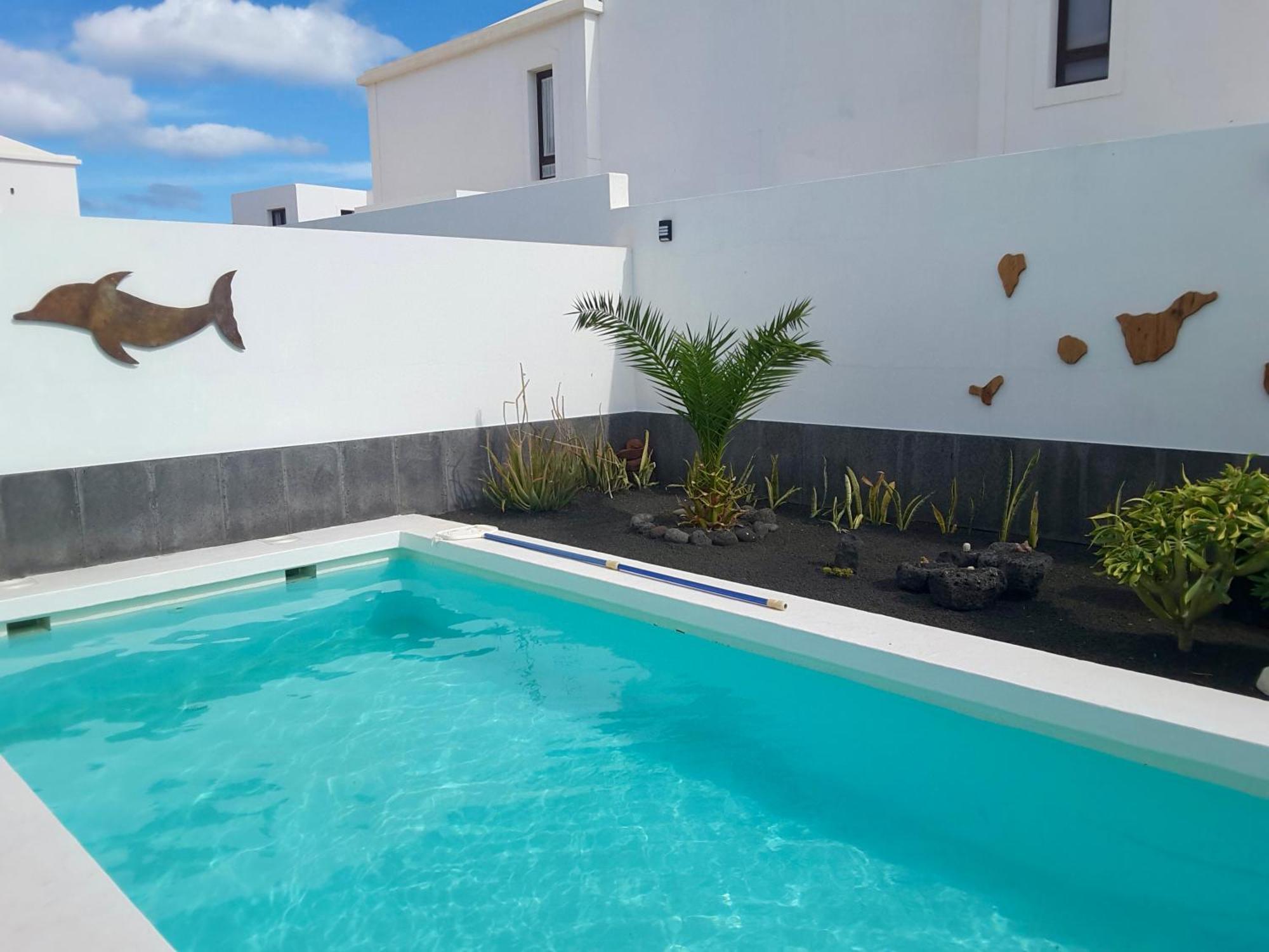 Splendid Casa Papagayo, Heated Pool, Roofterrace With Views And Wifi Villa Playa Blanca  Luaran gambar